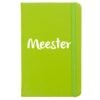 cadeau-meester-school-kerst-verjaardag-afscheid-juffendag-meester-leerkracht-lerares-schooljaar-notitieboek-groen