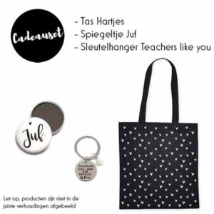 juf-einde-schooljaar-cadeauset-afscheidscadeau-tas-hartjes-sleutelhanger-spiegeltje-juffendag-schooljaar