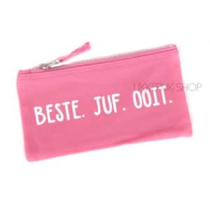 juf-meester-meneer-etui-met-naam-school-bedankt-roze-beste-juf-ooit