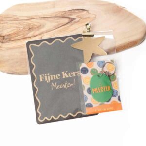 meester-kerst-cadeau-sleutelhanger-kerstkaart-kerstvakantie-feestdagen
