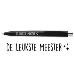 pen-bedankt-meester-meneer-leraar-leerkracht-afscheid-afscheiscadeau-onderwijs-school-basisschool-bedankje-zwart