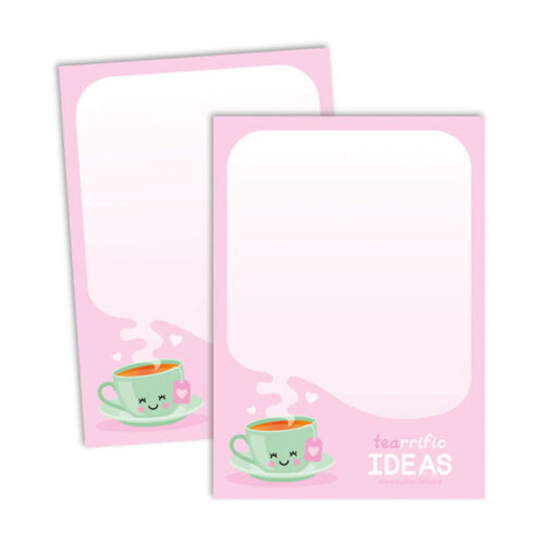 schrijfblok-notitie-notitieblok-juf-leidster-tea-thee-teariffic-roze-cadeautje-a6